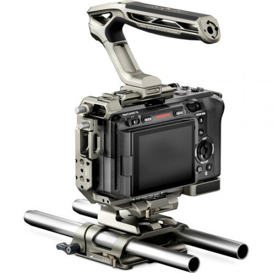 Tilta Cage Basic V2 para Camara Sony FX3 / FX30 (Titanium Gray)