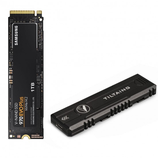 Samsung Tilta 1TB 970 EVO Plus NVMe M.2 con Estuche NVMe SSD