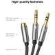 Ugreen Cable TRRS hembra de audio a dos TRS macho