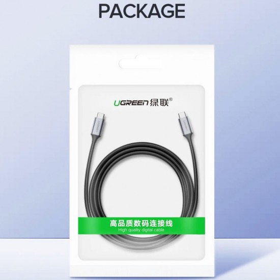 Ugreen 50751 Cable USB-C a USB-C  3.1 de 1.50metros 5Gbps Thunberbolt 3 compatible