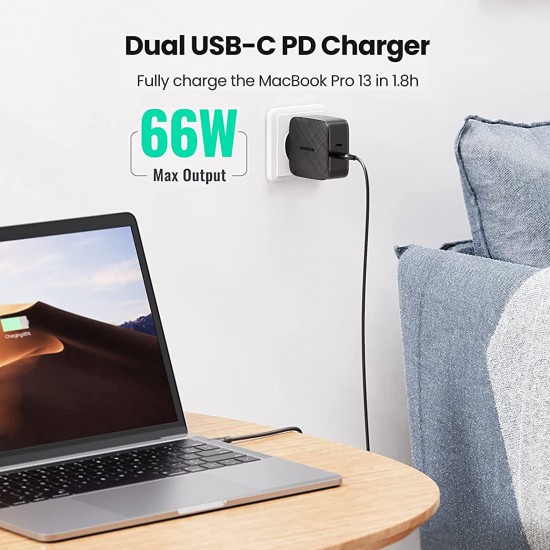 Ugreen Dual Power 66W con dos salidas USB-C