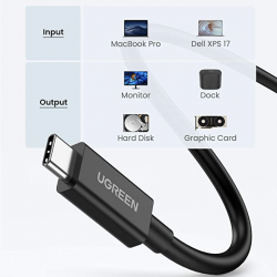 Ugreen Cable USB-C Thunderbolt 3 (20 Gbps) 1 metro