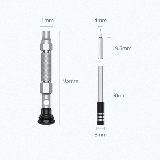 Ugreen 38 en 1 Set de destornilladores de aluminio Alloy Screwdriver