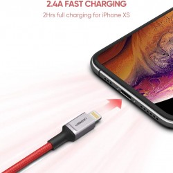 Ugreen MFI Cable Lightning para iPhone y iPad 1Mt