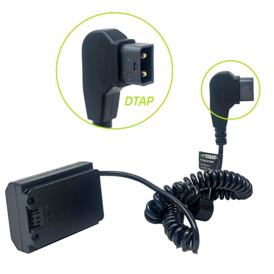 Wasabi DCC-FZ100-DTAP Adaptador D Tap para NP-FZ100 (dummy)