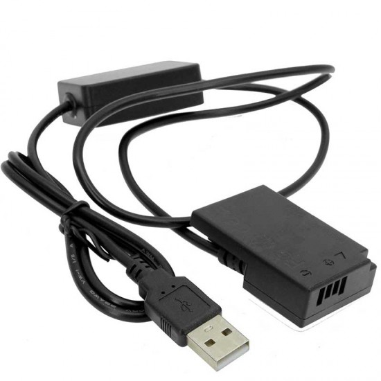 GyroVu Cable adaptador USB a batería para Canon LP-E17