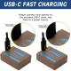 Wasabi NP-W126 Batería USB para cámaras Fujifilm