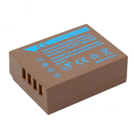 Wasabi NP-W126 Batería USB para cámaras Fujifilm
