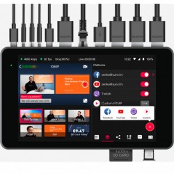 YoloLIV BOX PRO Pantalla Tactil 8" Streaming 3 HDMI