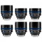 ZEISS kit de Lentes Nano Prime T1.5 Cine Sony E Mount (set de 6)