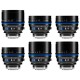 ZEISS kit de Lentes Nano Prime T1.5 Cine Sony E Mount (set de 6)