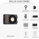 Zhiyun MOLUS X100 Bi-Color Luz de Bolsillo Monolight (Combo Kit)