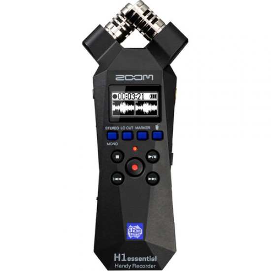 Zoom H1essential 2-Track 32-Bit Float Audio Recorder 