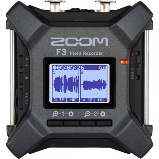 Zoom F3 Grabador Audio 2 XLR / 32-Bit Float Recording 