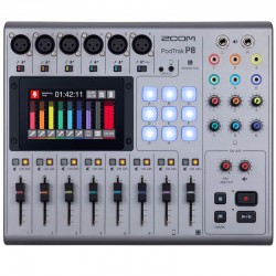 Zoom PodTrak P8 Grabador Podcasts Multipista