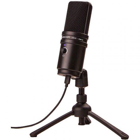 Zoom ZUM-2 Micrófono USB para podcasting