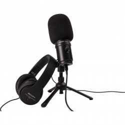 Zoom ZUM-2PMP Micrófono USB podcasting kit