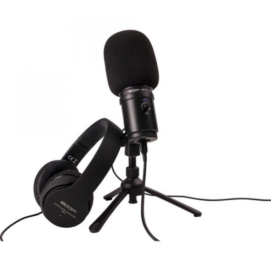 Zoom ZUM-2PMP Micrófono USB podcasting kit