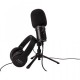 Zoom ZUM-2PMP Micrófono USB podcasting kit