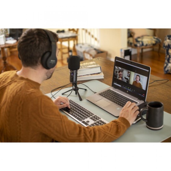 Zoom ZUM-2PMP Micrófono USB podcasting kit